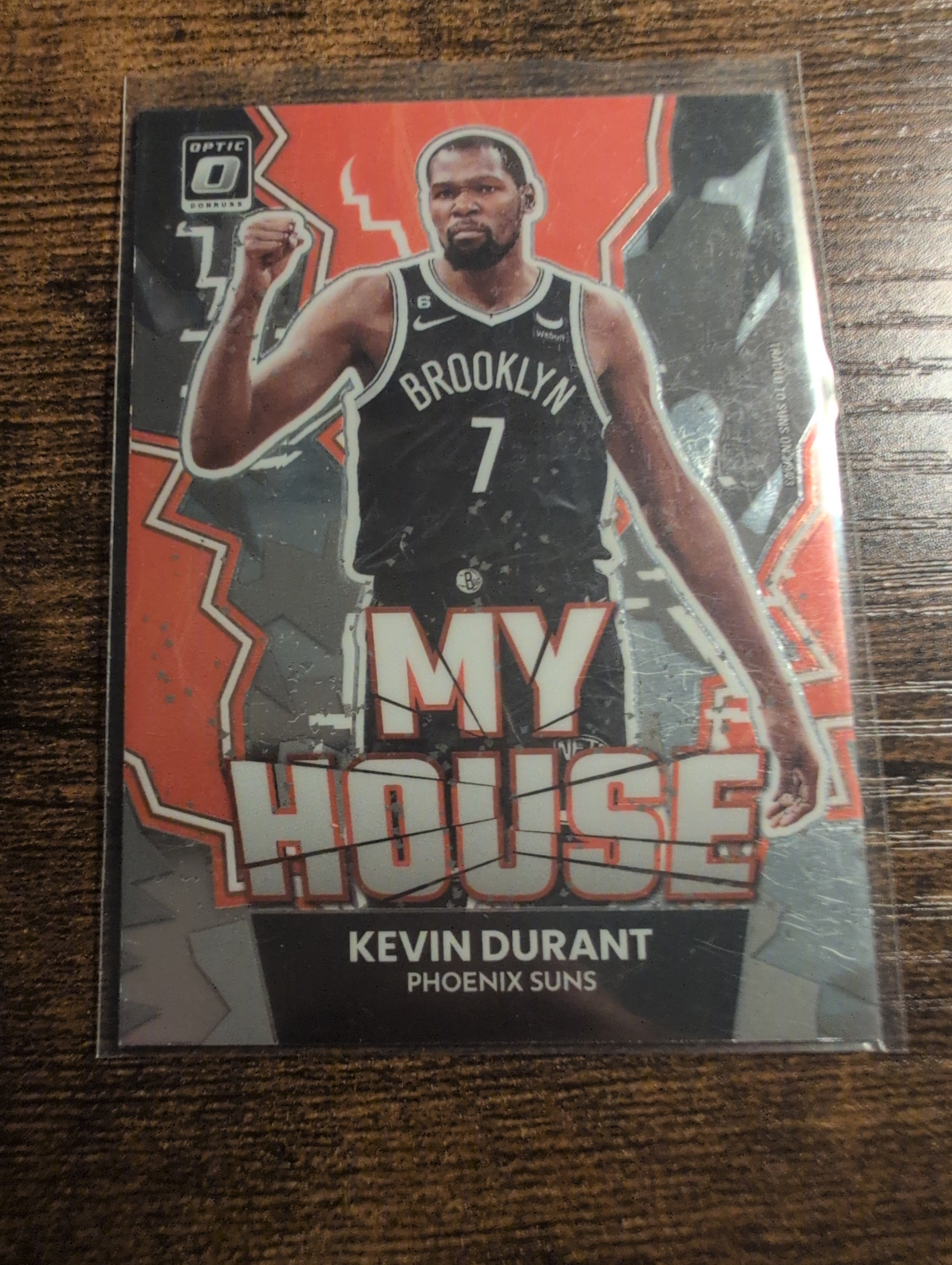 Kevin Durant 2022-23 Donruss Optic My House #15 Front