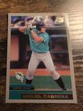 Front of 2015 Topps Rookie Reprints Miguel Cabrera card