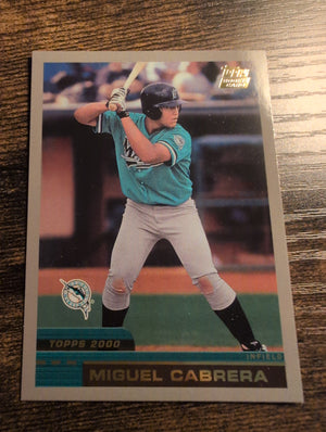 2015 Topps Rookie Reprints Miguel Cabrera - 2000 Rookie Reprint - Raw NM