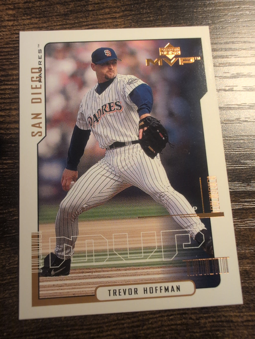 Trevor Hoffman baseball card in Closing Time five-card lot