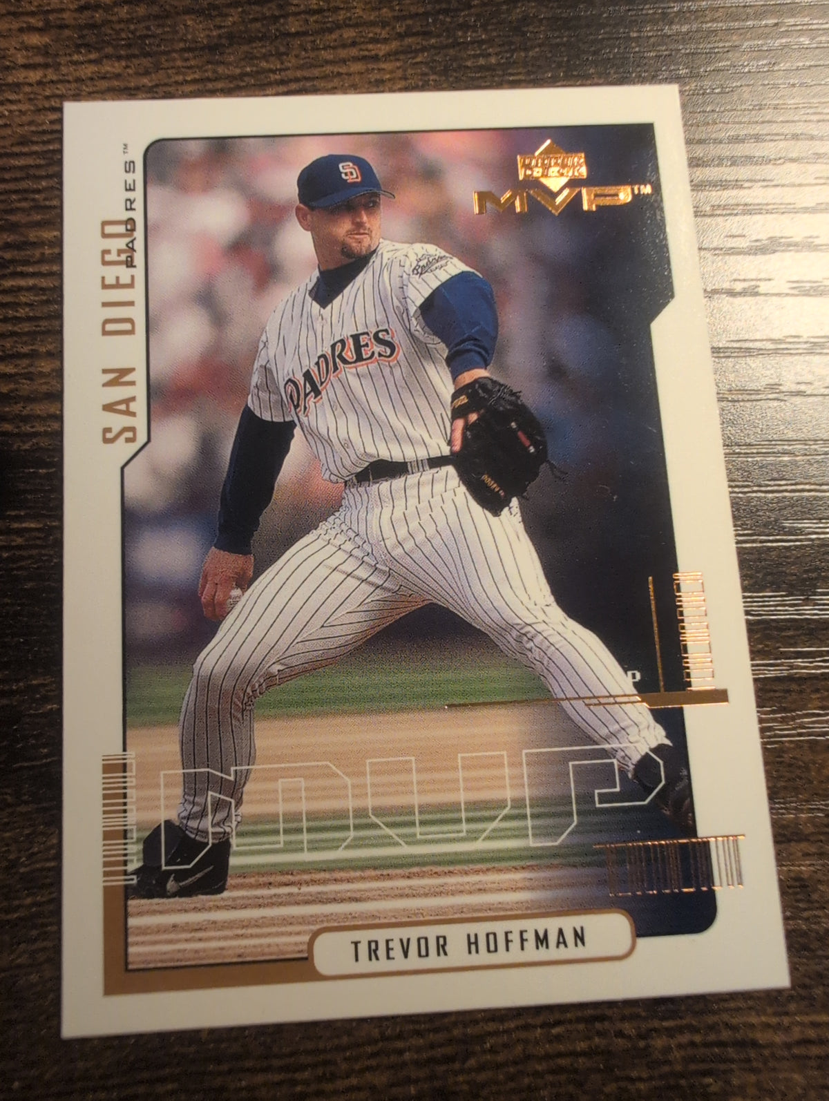 Trevor Hoffman baseball card in Closing Time five-card lot