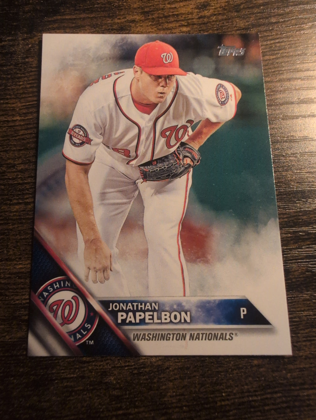 Jonathan Papelbon baseball card in Closing Time five-card lot