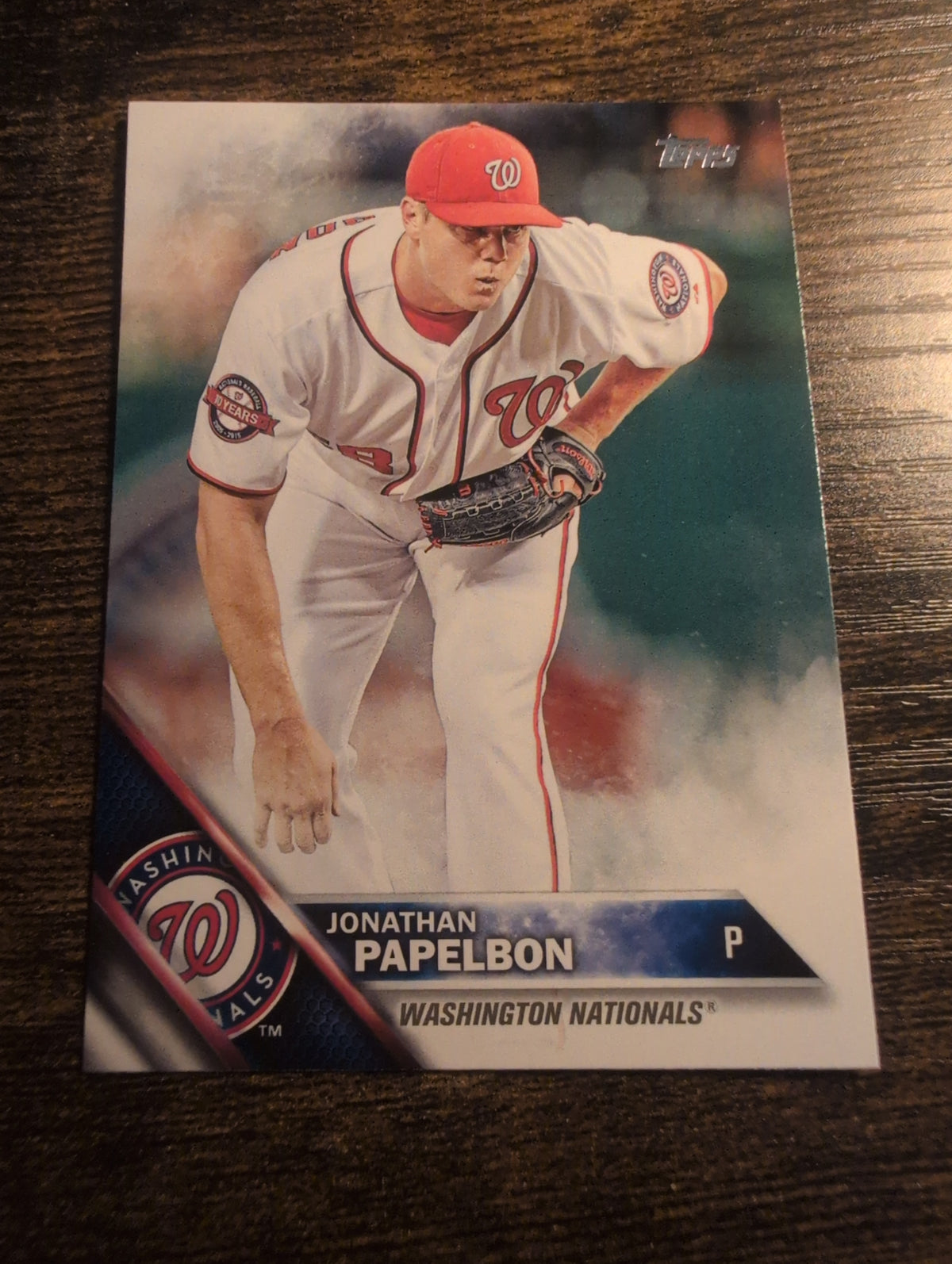 Jonathan Papelbon baseball card in Closing Time five-card lot