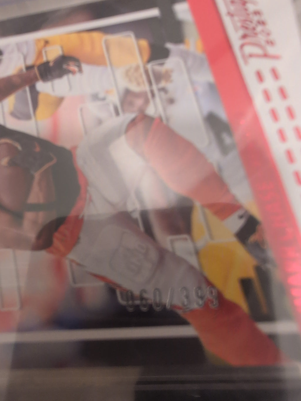 Ja’Marr Chase serial number 060/399 close-up