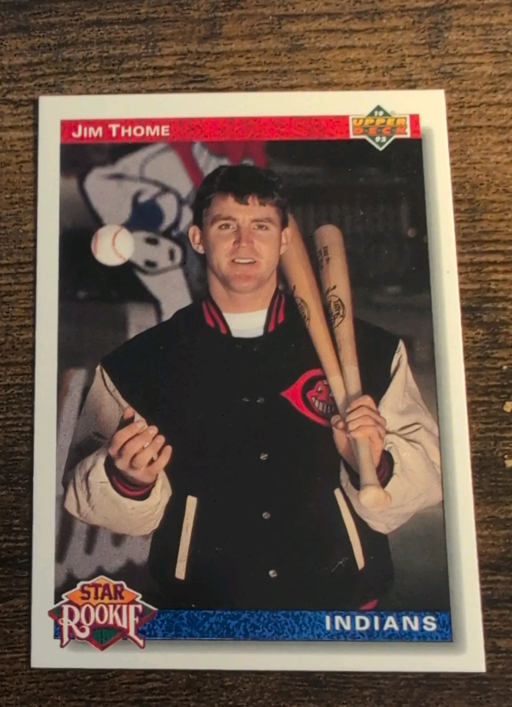 1992 Upper Deck Star Rookies #5 Jim Thome - Cleveland Indians