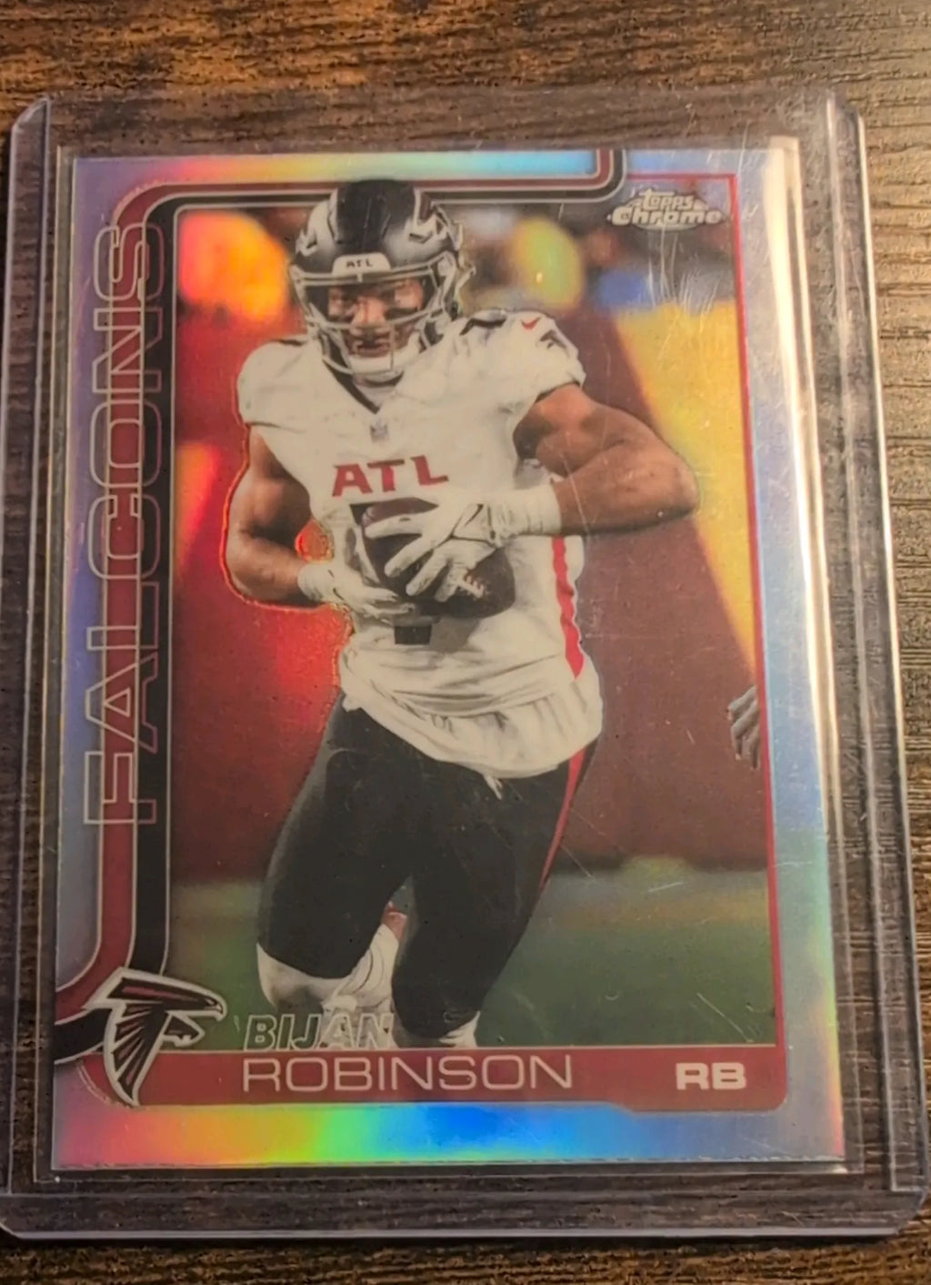 2025 Topps Chrome X-Fractor Bijan Robinson #16