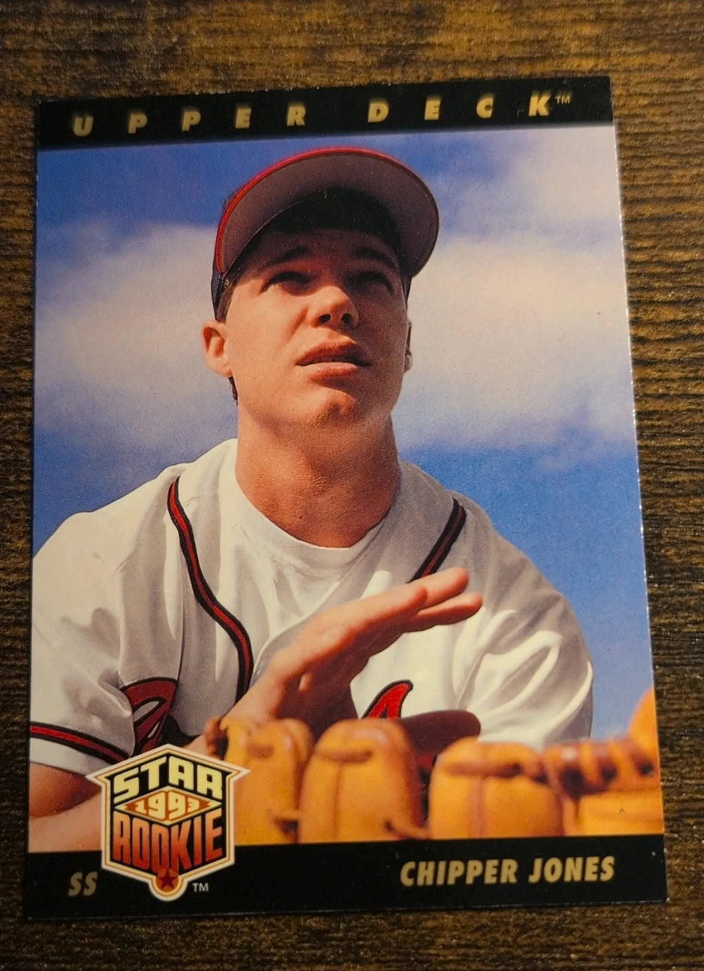 1992 Upper Deck Chipper Jones Star Rookie #24
