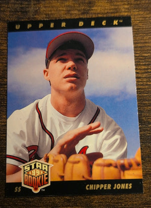 1992 Upper Deck Chipper Jones Star Rookie #24