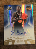 2010-11 Panini Season Update Spectrum Jeremy Evans RC Auto #142 /199 Jazz
