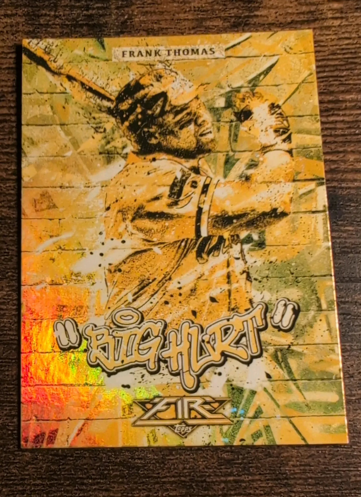 2017 Topps Fire Frank Thomas M-12 White Sox Raw NM