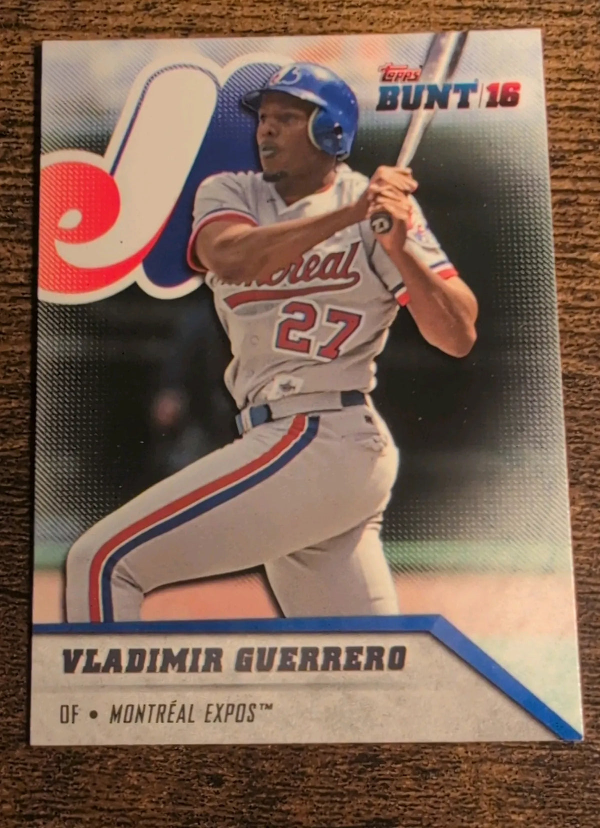 2016 Topps Bunt 16 Vladimir Guerrero #91 Montreal Expos Raw NM