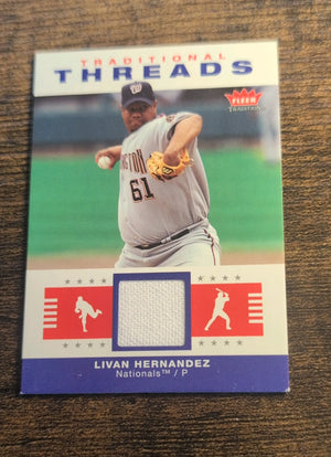 2006 Upper Deck Traditional Threads Livan Hernandez #TT-LH Game-Used