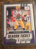 2021 Panini Contenders Draft Picks Season Ticket Joe Burrow #18