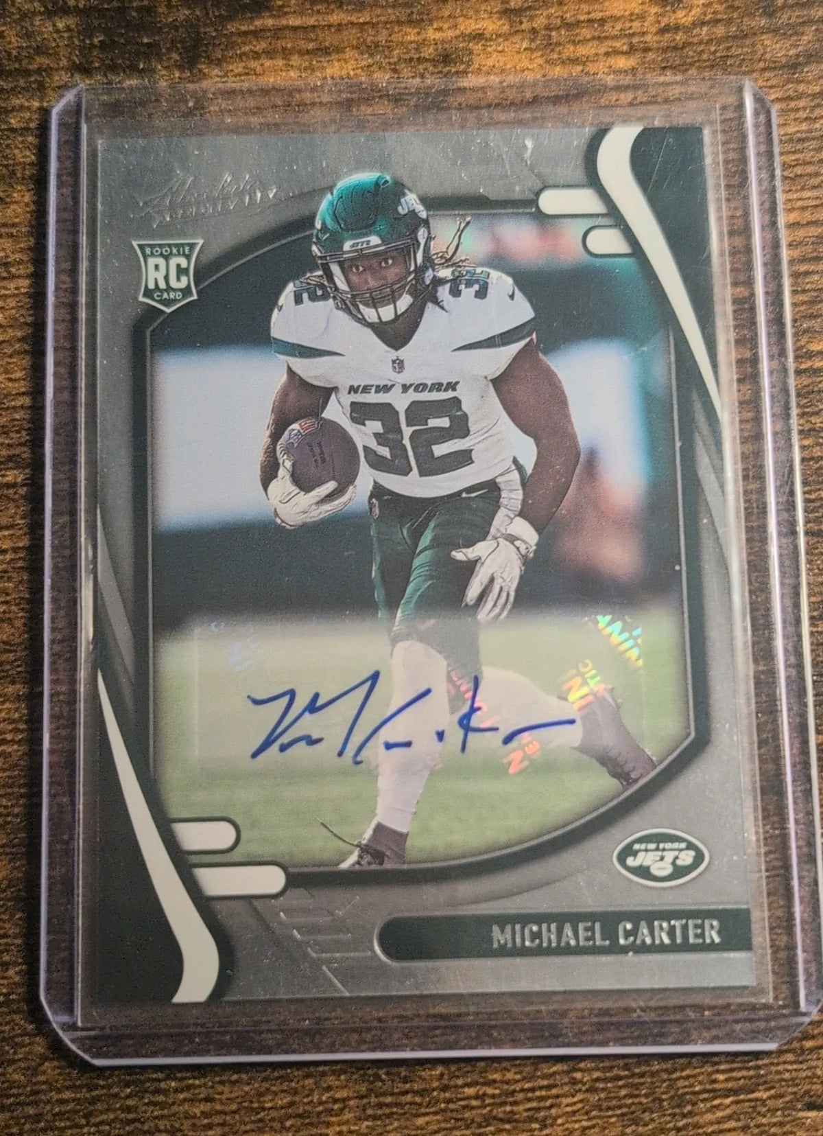 2021 Panini Absolute Michael Carter Rookie Autograph #129