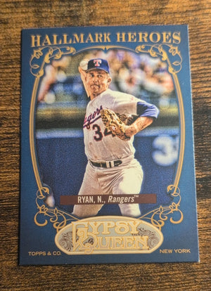 Topps Queen Hallmark Heroes Nolan Ryan HH-NR