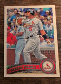 2011 Topps Baseball Albert Pujols #547
