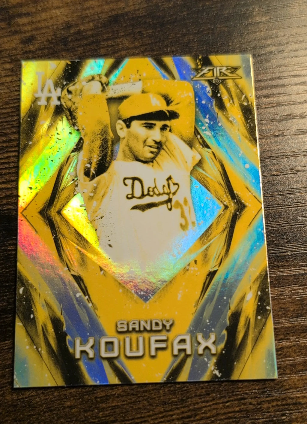 2017 Topps Fire Sandy Koufax #25