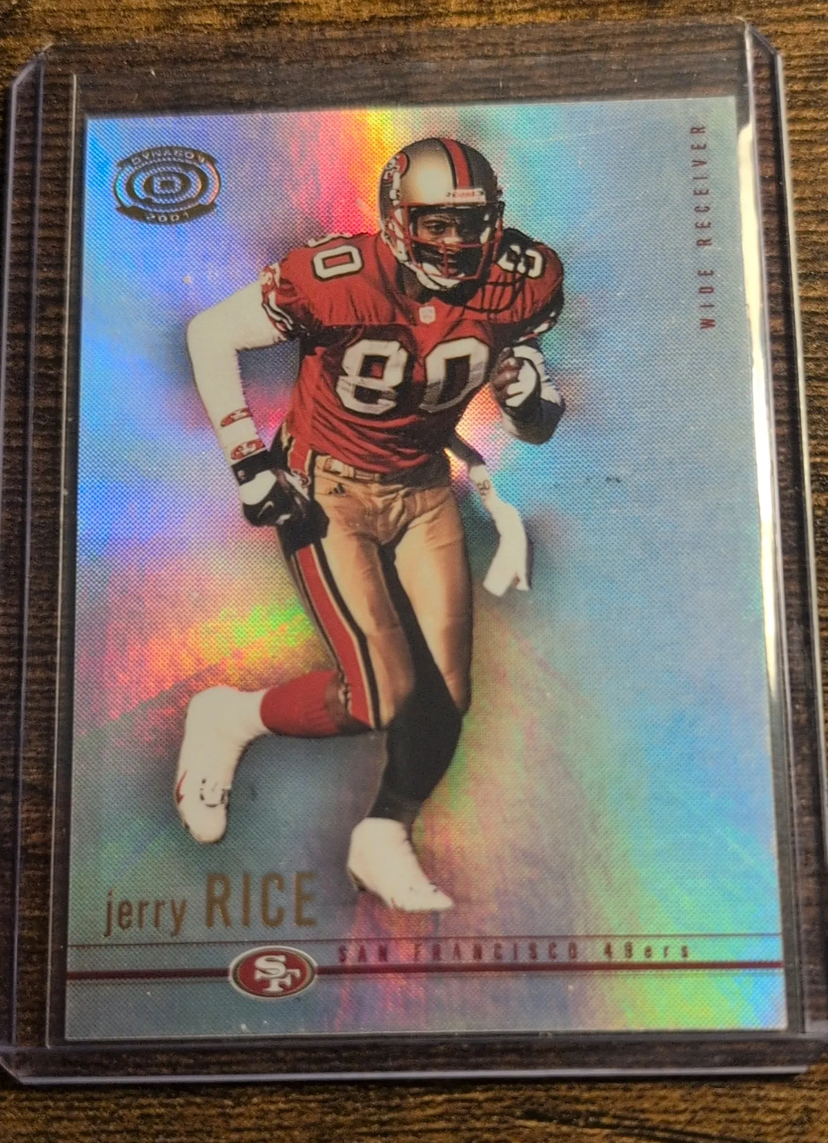 2001 Pacific Dynagon Jerry Rice Holo #85