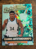 2026 Wild Card Lucky Charm Giannis Antetokounmpo 1/1 Wild Card SLSCLHa3-GA