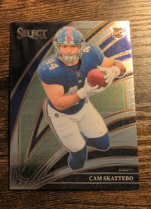 2025 Panini Select Cam Skattebo RC #251 Club Level