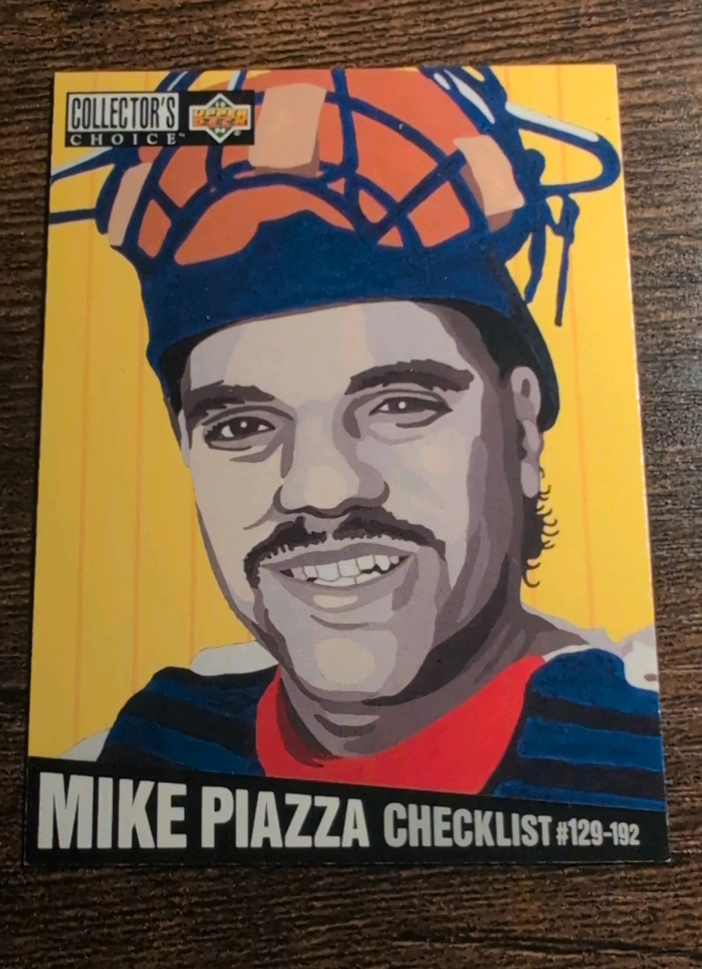 1994 Upper Deck Collector's Choice Mike Piazza Checklist #318