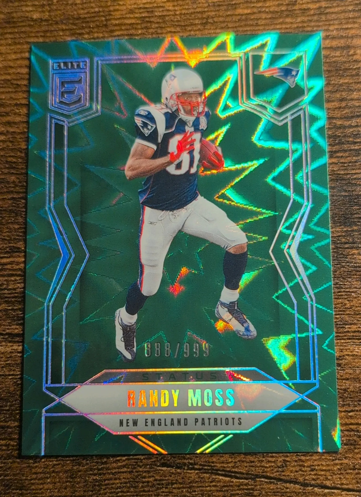 2025 Panini Donruss Elite Randy Moss #12 Status 888/999