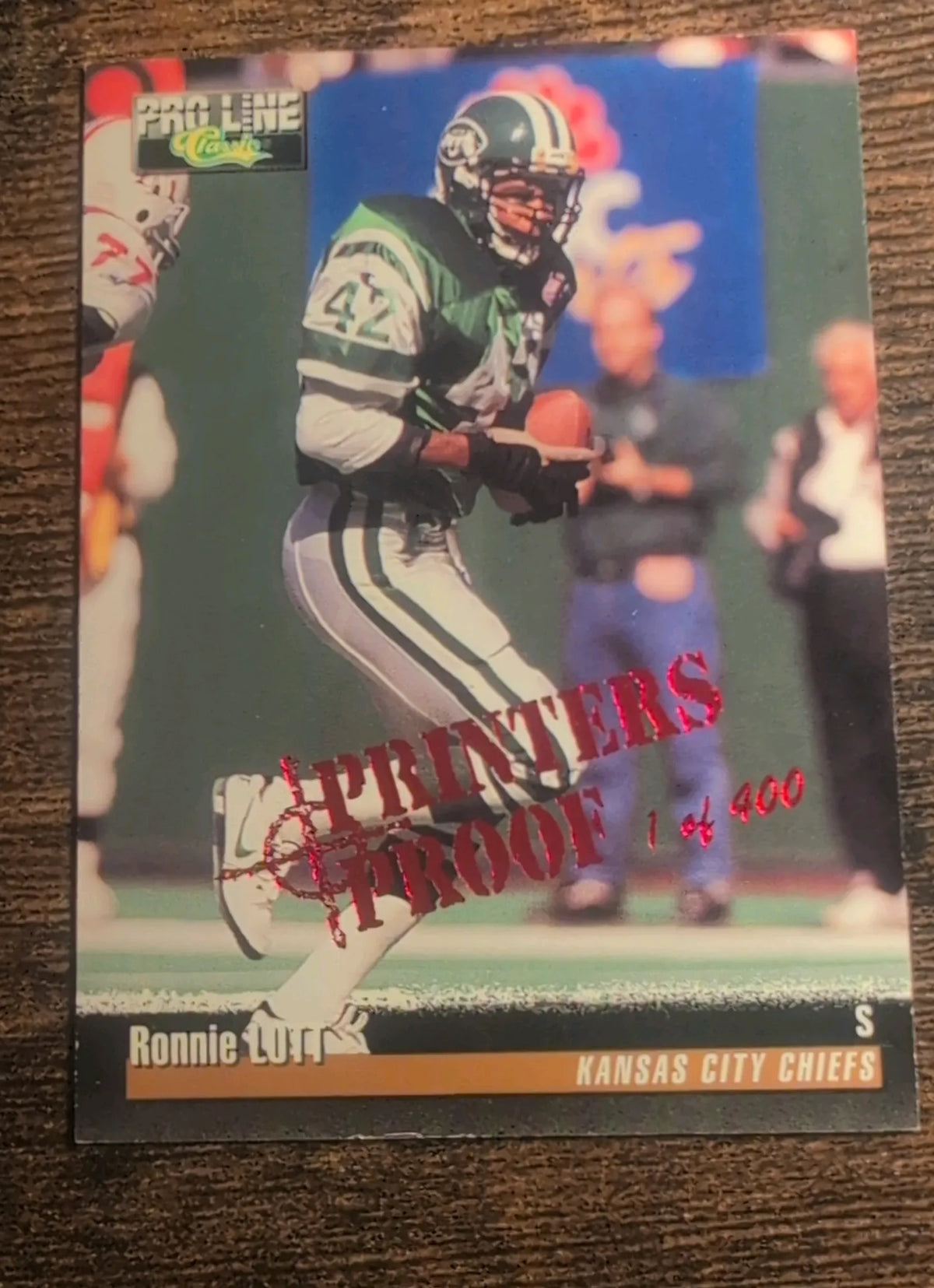 1995 Classic NFL Ronnie Lott #106 Printer's Proof 1/400