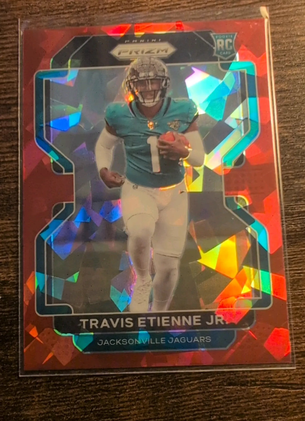 2021 Panini Prizm Travis Etienne Jr. RC #344 Red Ice