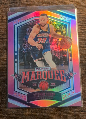 2021–22 Panini Chronicles Marquee Stephen Curry #363 Pink