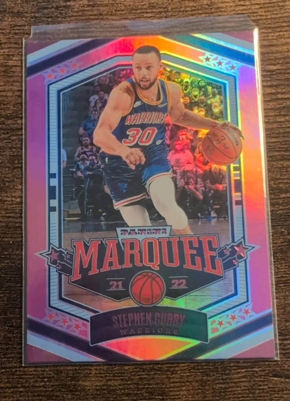 2021–22 Panini Chronicles Marquee Stephen Curry #363 Pink