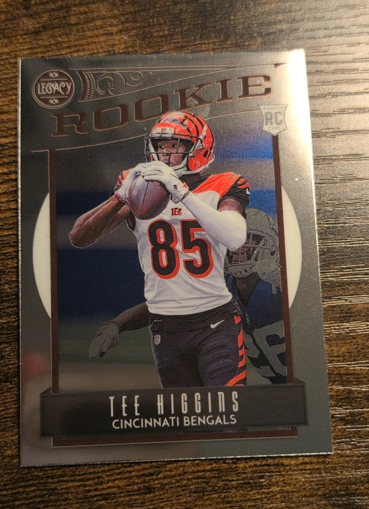 2020 Panini Chronicles Legacy Update Tee Higgins RC #210