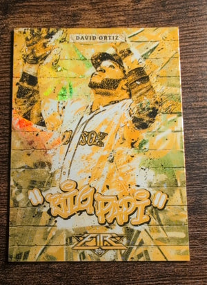 2017 Topps Fire David Ortiz Big Papi #M-6 Boston Red Sox