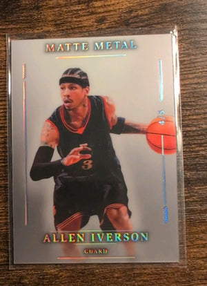 2026 Wild Card Matte Metal Allen Iverson MMBSa2-AI 4/5