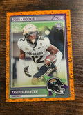 2025 Panini Score Travis Hunter RC #20 Halloween Pumpkin Border