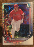 2025 Bowman Chrome Mike Trout #1 Mojo Refractor