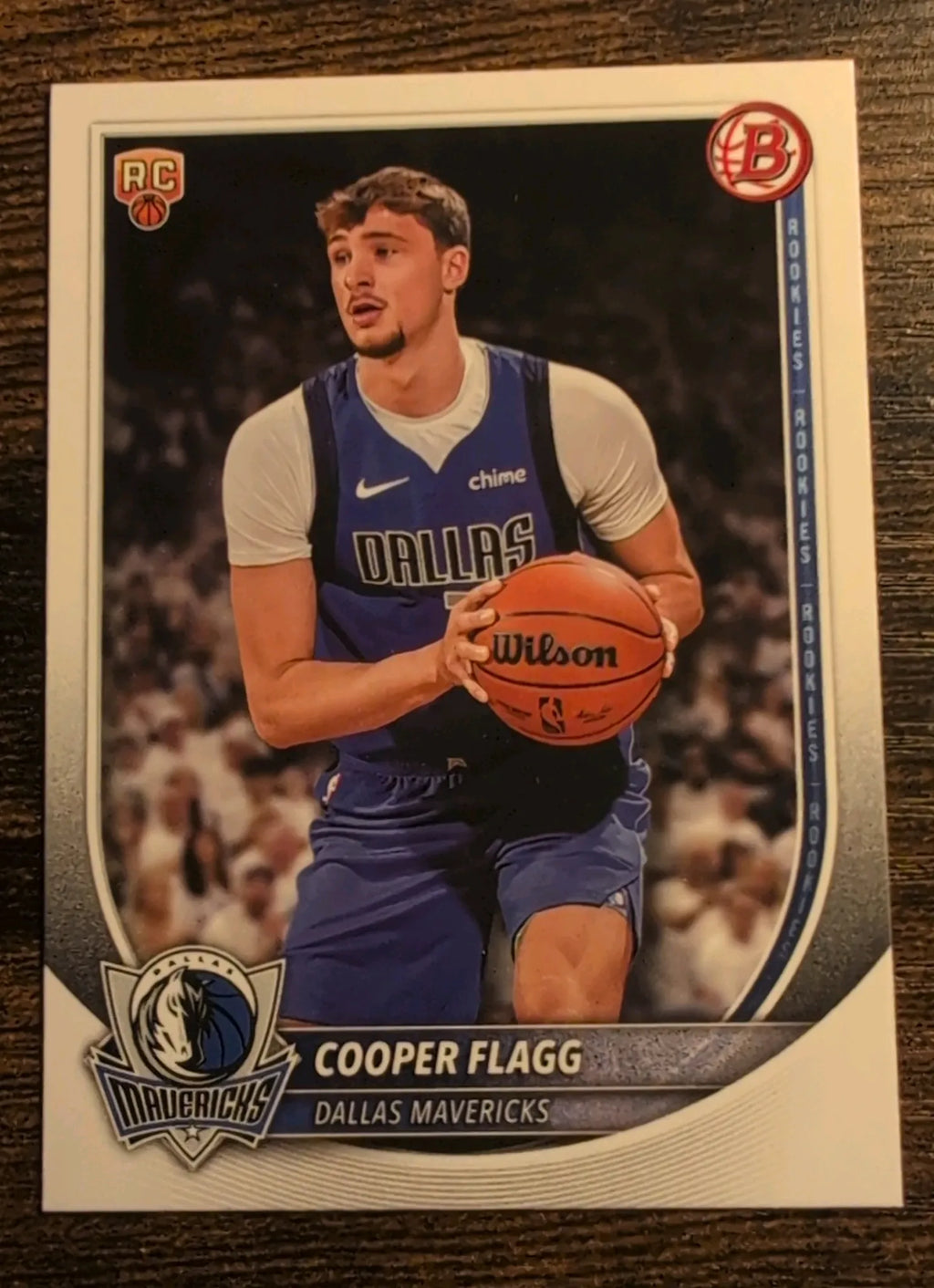 2025-26 Bowman Cooper Flagg RC #1 Dallas Mavericks
