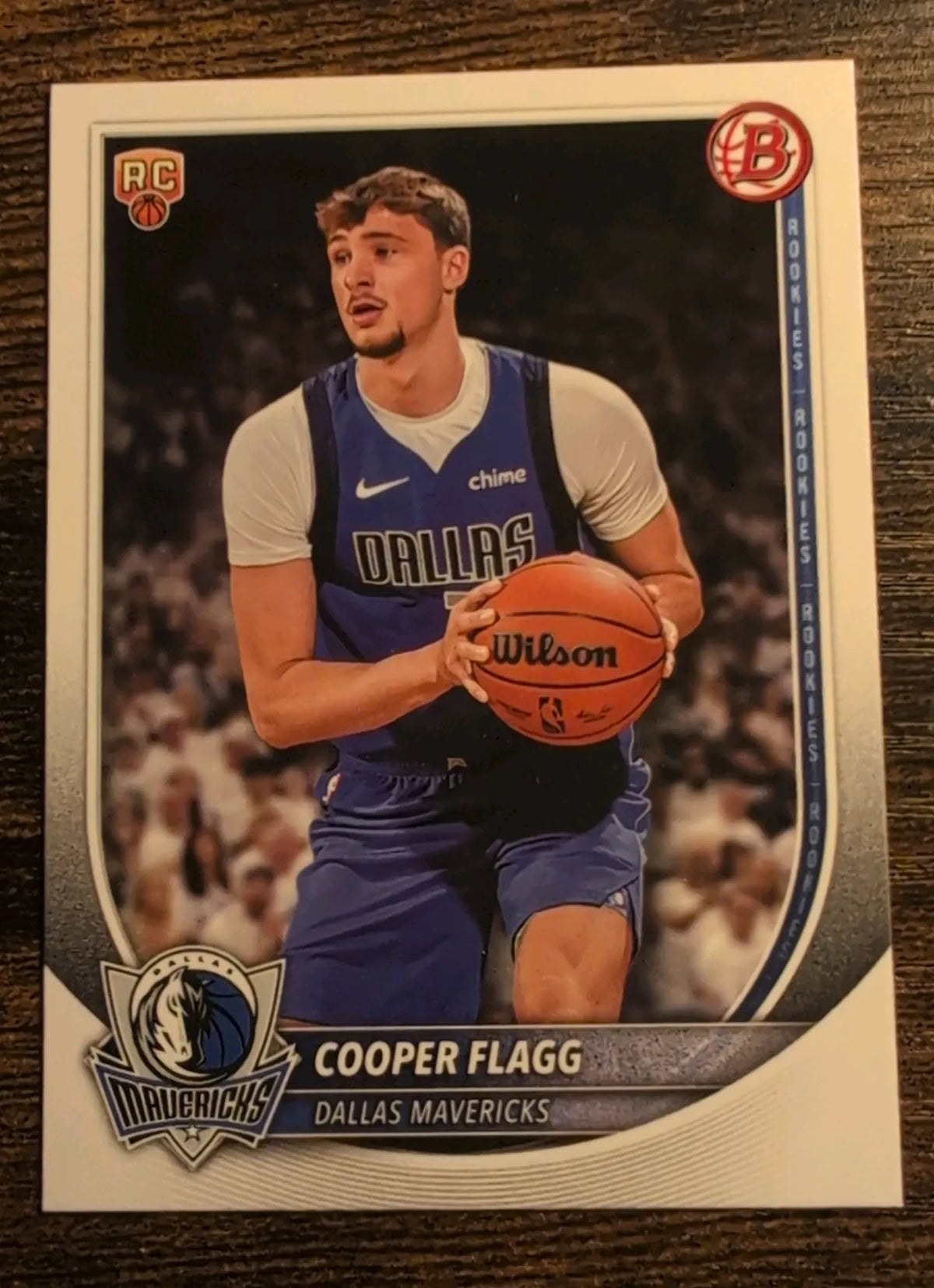 2025-26 Bowman Cooper Flagg RC #1 Dallas Mavericks