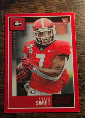 2020 Panini Score D’Andre Swift RC #377 Georgia Bulldogs