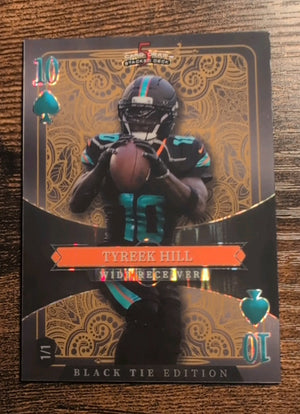 2026 Wild Card 5 Card Draw Stacked Deck Tyreek Hill Black Tie Edition #SDP5-THN 1/1