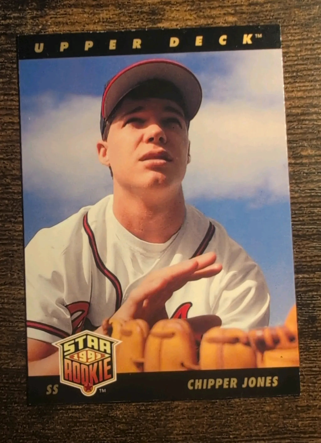 1992 Upper Deck Chipper Jones Star Rookie #24