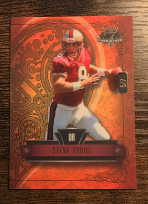 2026 Wild Card Steve Young #7CHL-SY 5/7