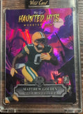 2025 Wild Card Haunted Hits Monster Hunt Matthew Golden RC #HHCA-MG 2/4