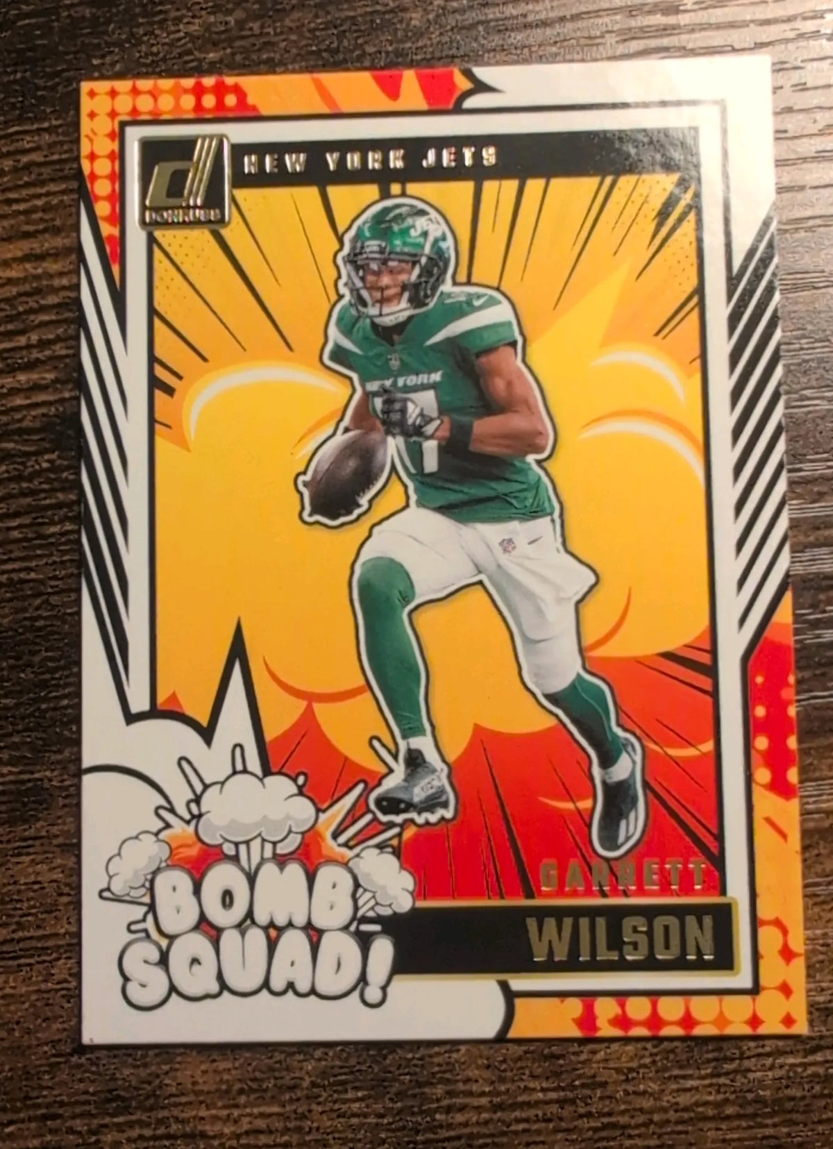 2024 Panini Donruss Garrett Wilson Bomb Squad! #8 New York Jets