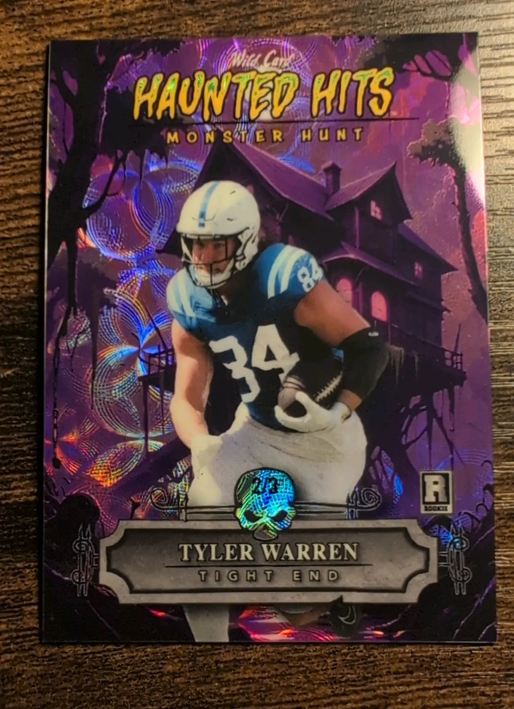 2025 Wild Card Haunted Hits Monster Hunt Tyler Warren RC 2/3
