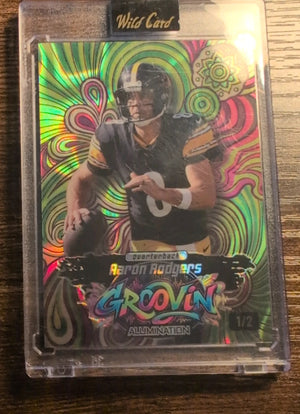 2026 Wild Card Alumination Groovin’ Aaron Rodgers #JGRGR3-AR 2/2